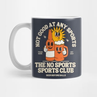 Not good at any sports, sports club Mug